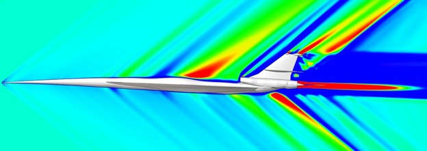 supersonic flight CFD