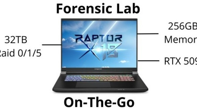 Eurocom Launches Raptor X18 for Mobile Forensic Labs - ENGtechnica