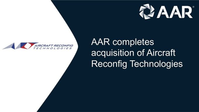 Aar Rigg AAR Completes $35M Aircraft Reconfig Technologies Deal - ENGtechnica