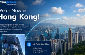 Nanopower Semiconductor Opens Hong Kong Office