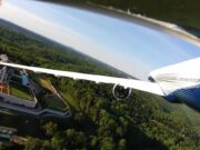 A Giant Model Aircraft Takes the Boeing 777X to New Heights