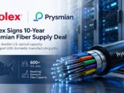 Molex Signs Fiber Optic Supply Agreement With Prysmian